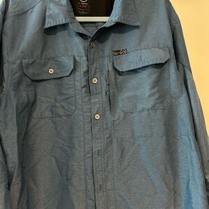 Wrangler ATG blue shirt